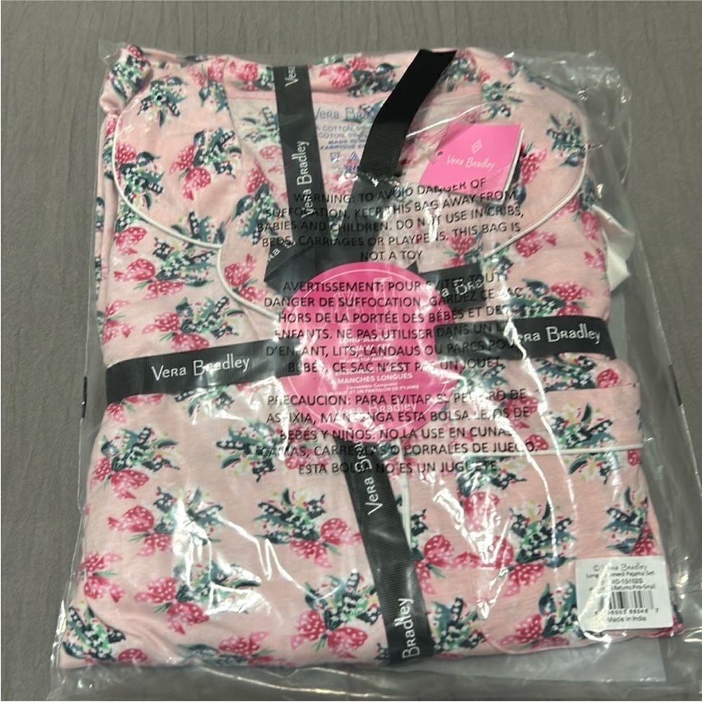 NWT Vera Bradley Cotton Pajamas Set